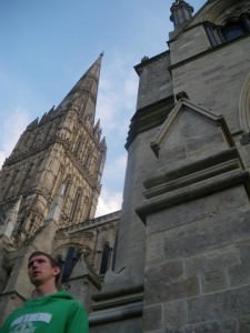 a lifestyle of travel marvelling at the amazing Salisbury Cathedral