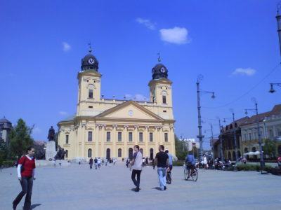 The Nagytemplom in Debrecen Hungary