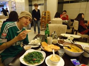 Jonny Blair in Guangzhou Food Street