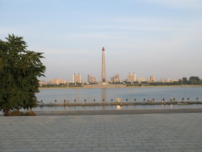 north korea juche tower