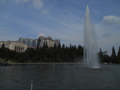 The Mansudae Fountain Park.