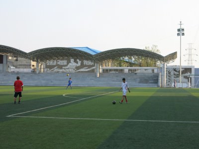 local football north korea