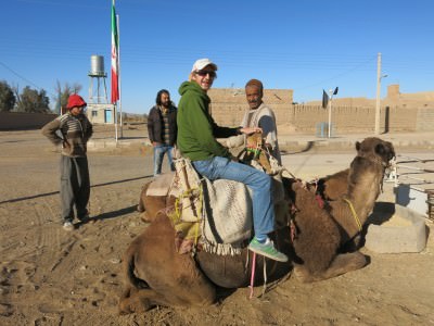 camel riding iran