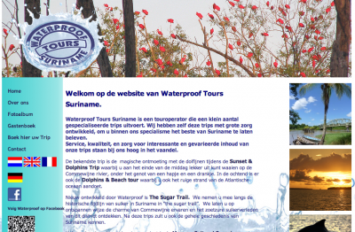 Waterproof Tours, Suriname.