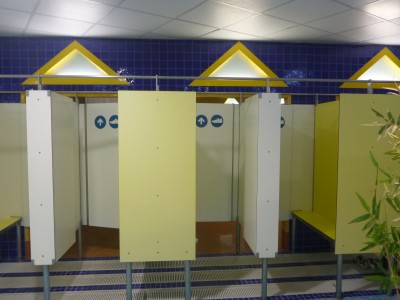 Changing Rooms in Caldea.