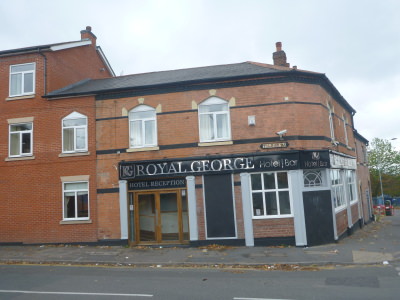The Royal George Hotel in Birmingham, England.