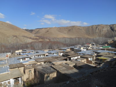 Backpacking in Iran: Touring the unknown village of Yaseh Chah.