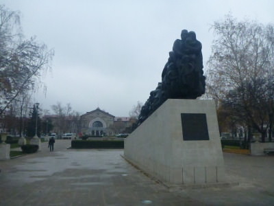 Monument to victims of Stalinist deportations.
