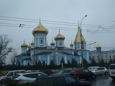 Moldovan Orthodox Church in Chisinau.