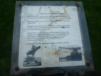 Information on Sunderland Pier.