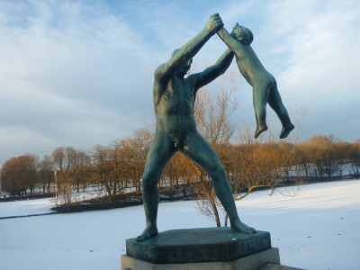 Frogner Park, Oslo, Norway.