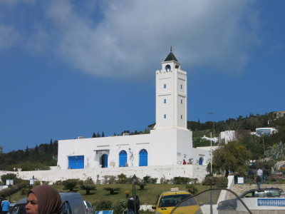The town Mosque in Sidi Bou Said
