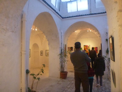 Art Gallery in Sidi Bou Said.