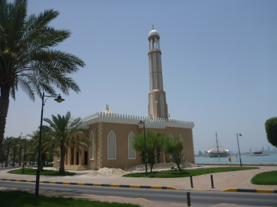 A Mosque near the Ibis Hotel Salmiya, Kuwait.