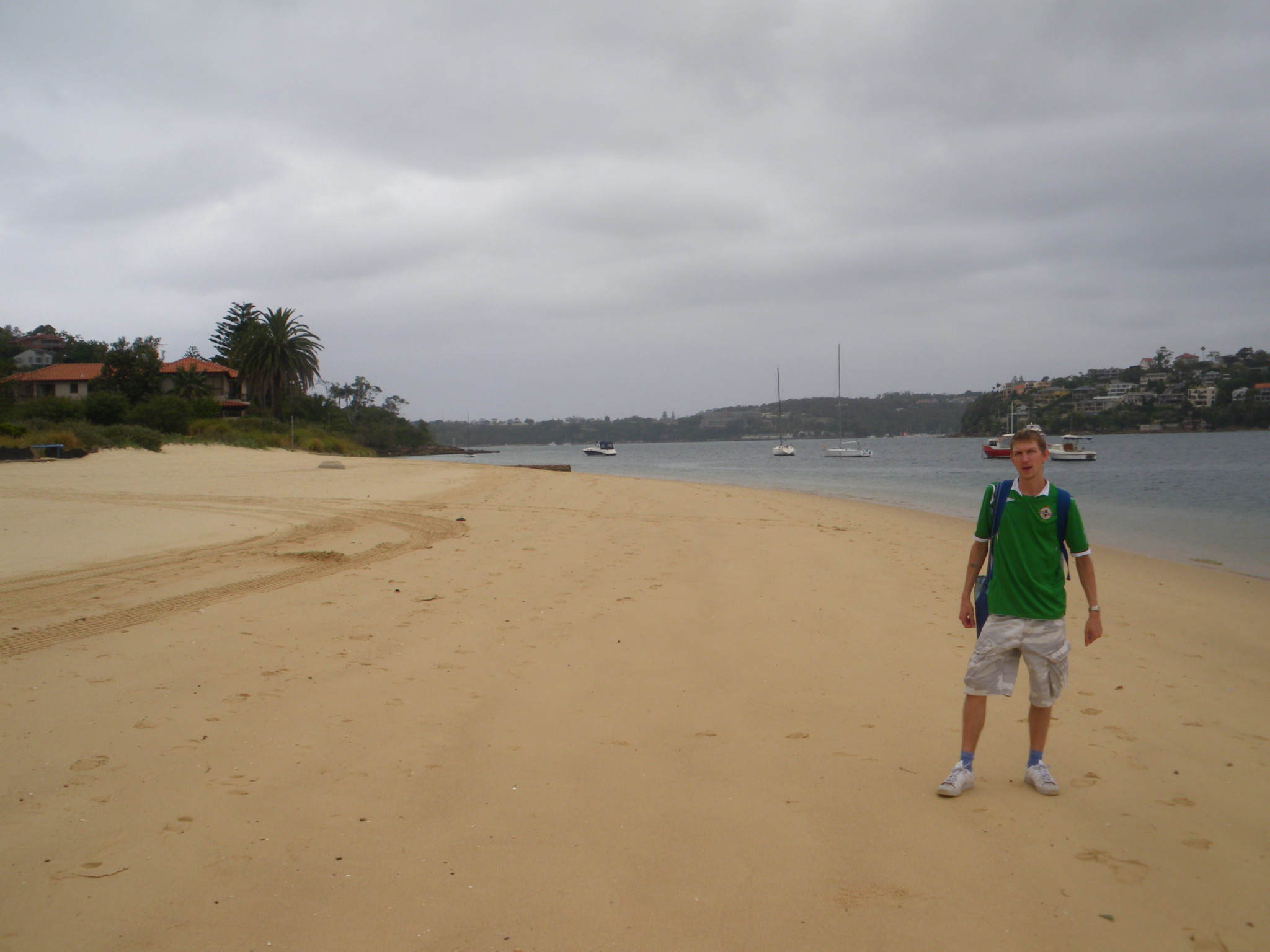 Jonny Blair on Clontarf Beach, Sydney, Australia