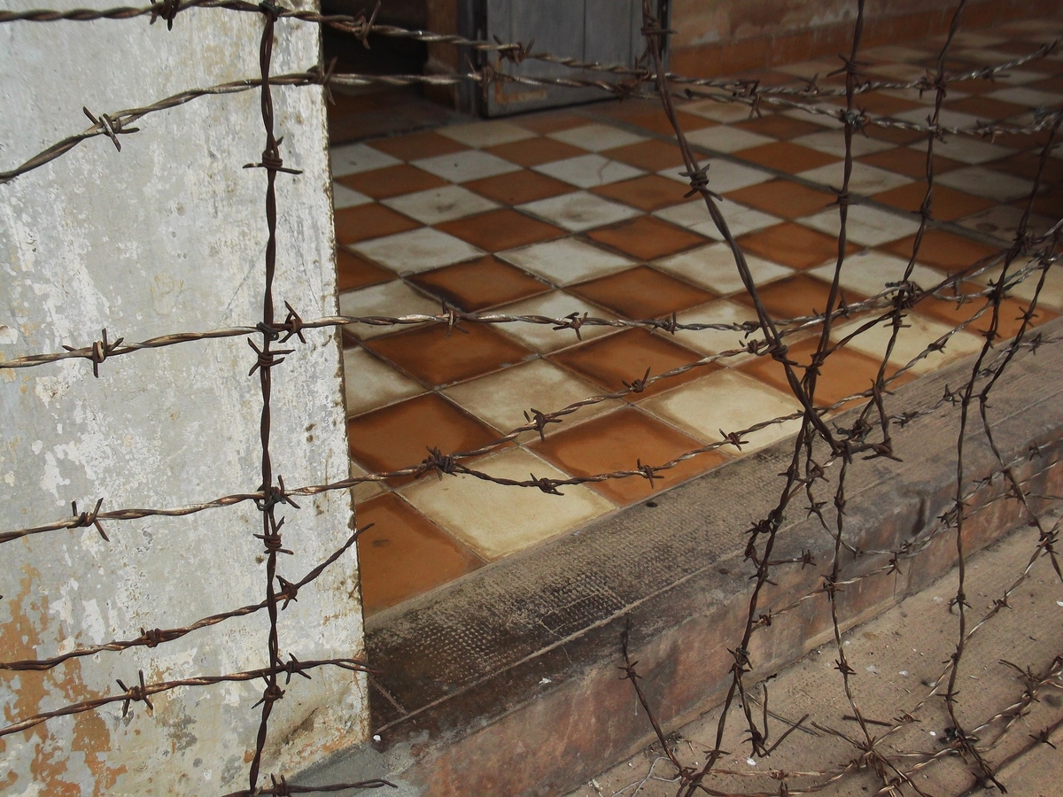 Backpacking in Cambodia: Tuol Sleng - S21 Concentration Camp, Phnom Penh
