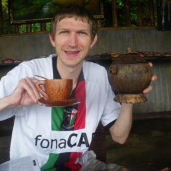 Thirsty Thursdays: Eating Coffee From The Excrement Of a Luwak Fox in Munduk, Bali, Indonesia