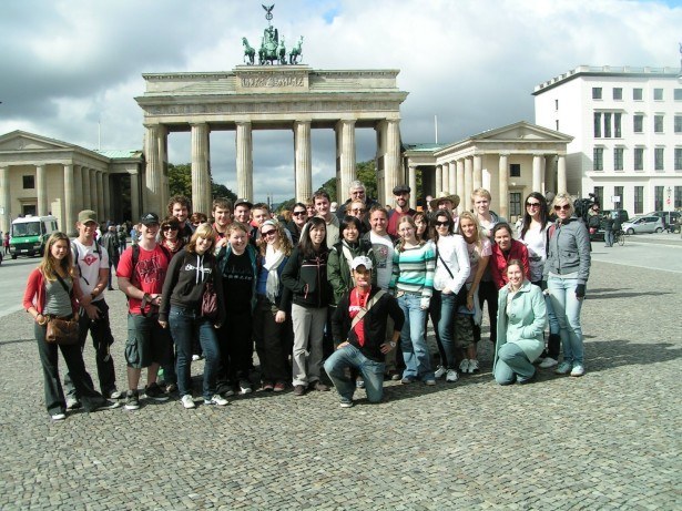 Group tour in Berlin