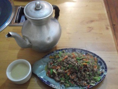 Thirsty Thursdays: Tibetan Yak Butter Tea in Zhongdian, China