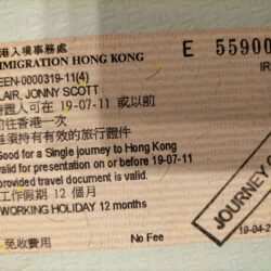 How to get a Hong Kong Working Holiday Visa