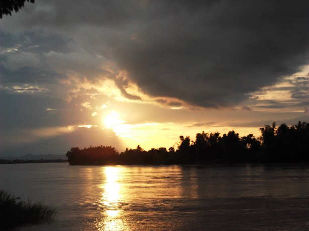 don det 4,000 islands Laos sunset