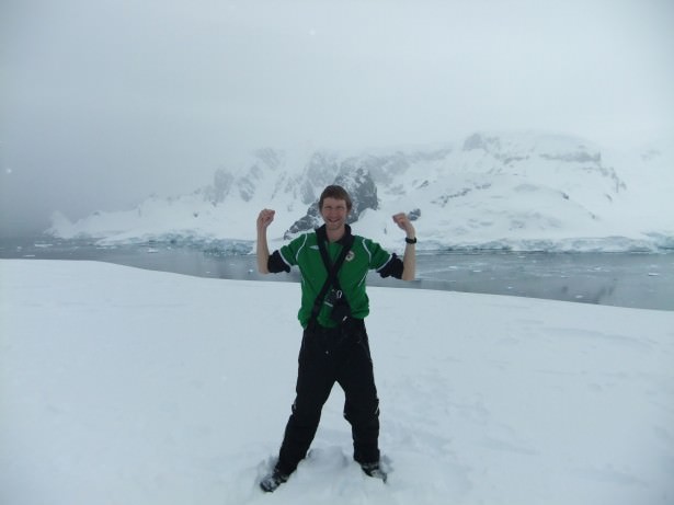 Jonny Blair in Antarctica