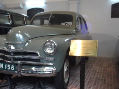 Ho Chi Minh Mausoleum complex has some of his cool cars