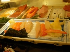 Jonny Blair tries sushi in Japan - Tokyo the travelling Northern Irishman