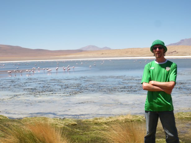 Jonny Blair the travelling Northern Irishman in Bolivian wilderness