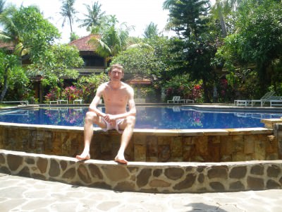 Jonny Blair in Bali Indonesia don't stop living