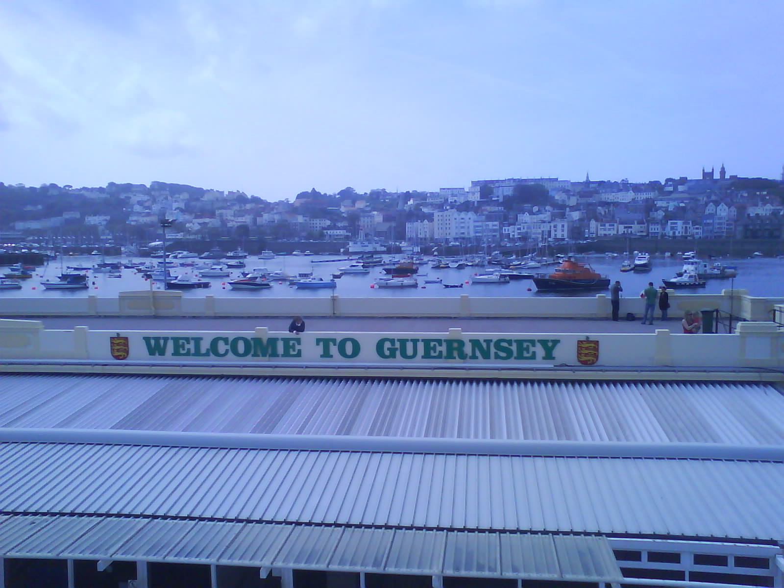 Jonny Blair arrives in Guernsey with a spear gun!