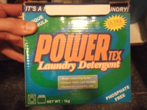 Cheap washing powder on your travels