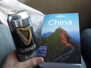 travel guide books for China with a Guinness