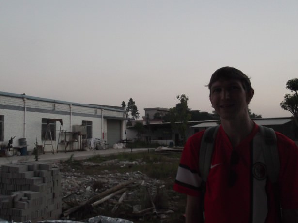 Jonny Blair visits a factory in China