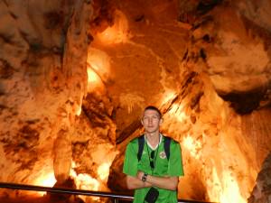 Jonny Blair at Jenolan Caves
