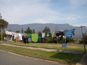 free laundry in Poatina in Tasmania