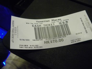 Jonny Blair of Dont Stop Living wins money in a Macao Casino!