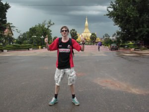 Jonny Blair in Vientiane