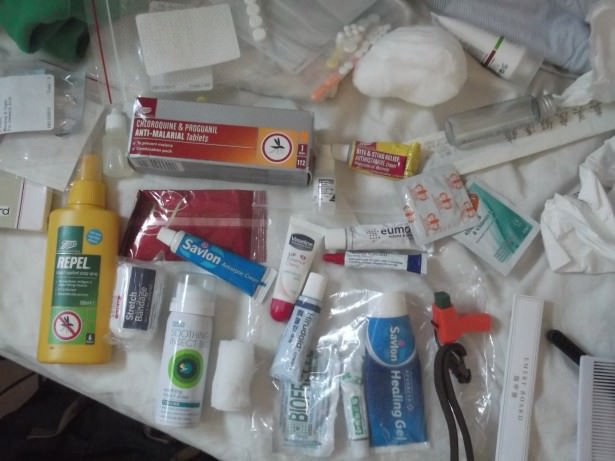 what to pack into a travel first aid kit