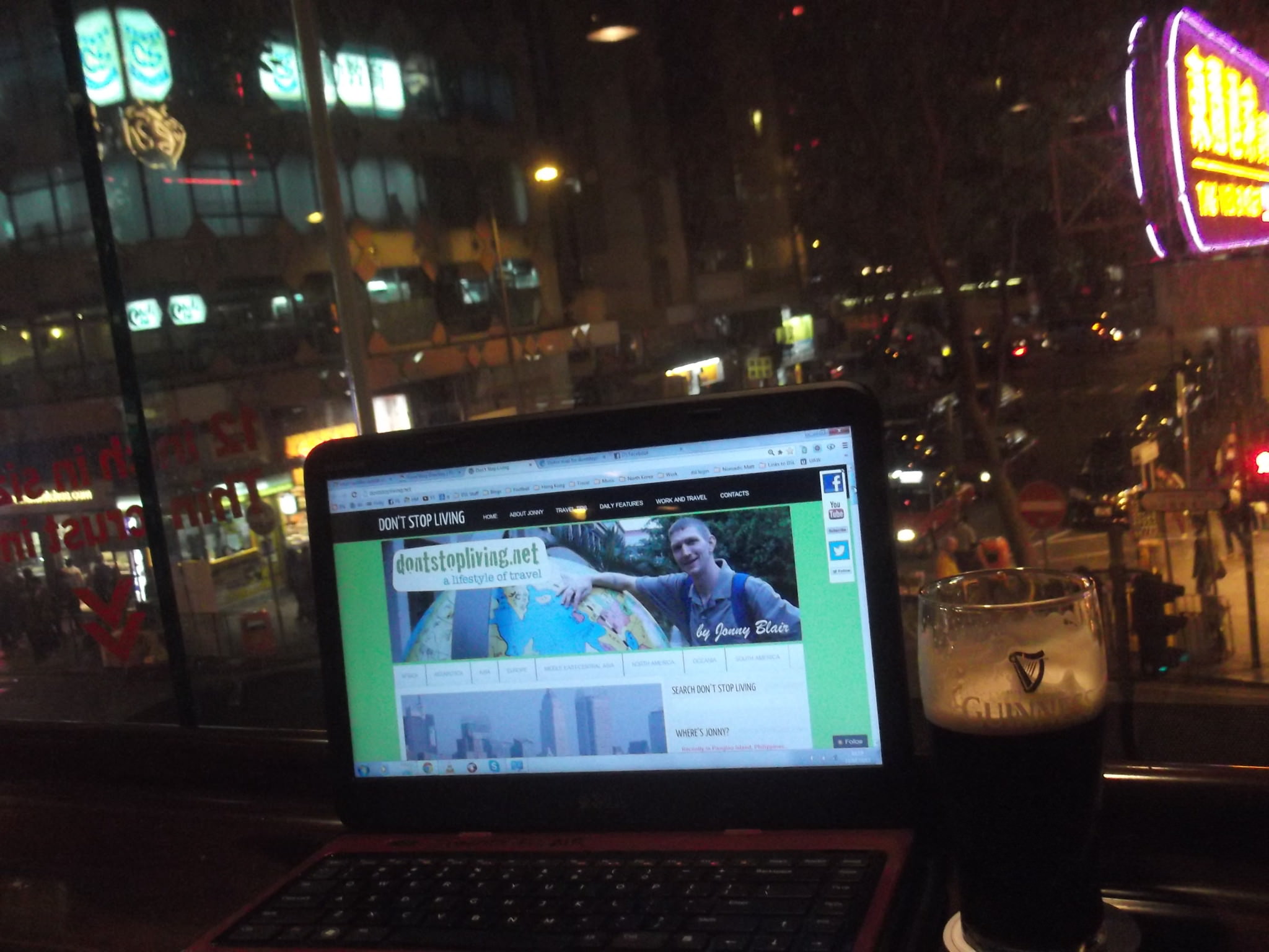 Guinness and a travel blog - working wednesdays