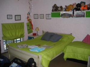Jonny Blair's bedroom in Montevideo Uruguay