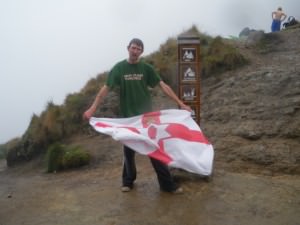 Jonny Blair on Inca Trail Peru