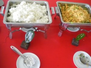 Indonesian Steamed Rice and Fried Rice in Yogyakarta