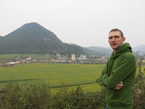 yellow fields at luoping Yunnan China