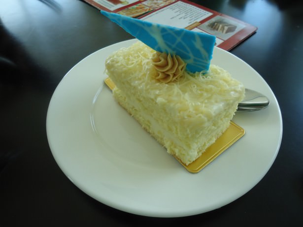 Brunei Cheesecake in Dermaga Cafe Bandar Seri Begawan Brunei