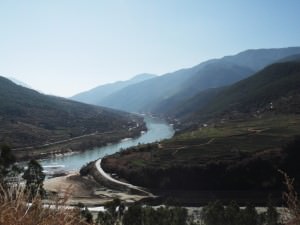 Amazing view of the river in Yunnan China