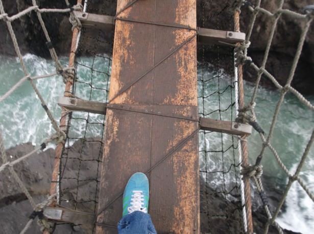 Crossing the carrick a rede rope bridge antrim coast a lifestyle of travel