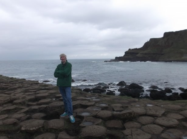 Jonny Blair of Dont Stop Living at Giants Causeway Northern Ireland