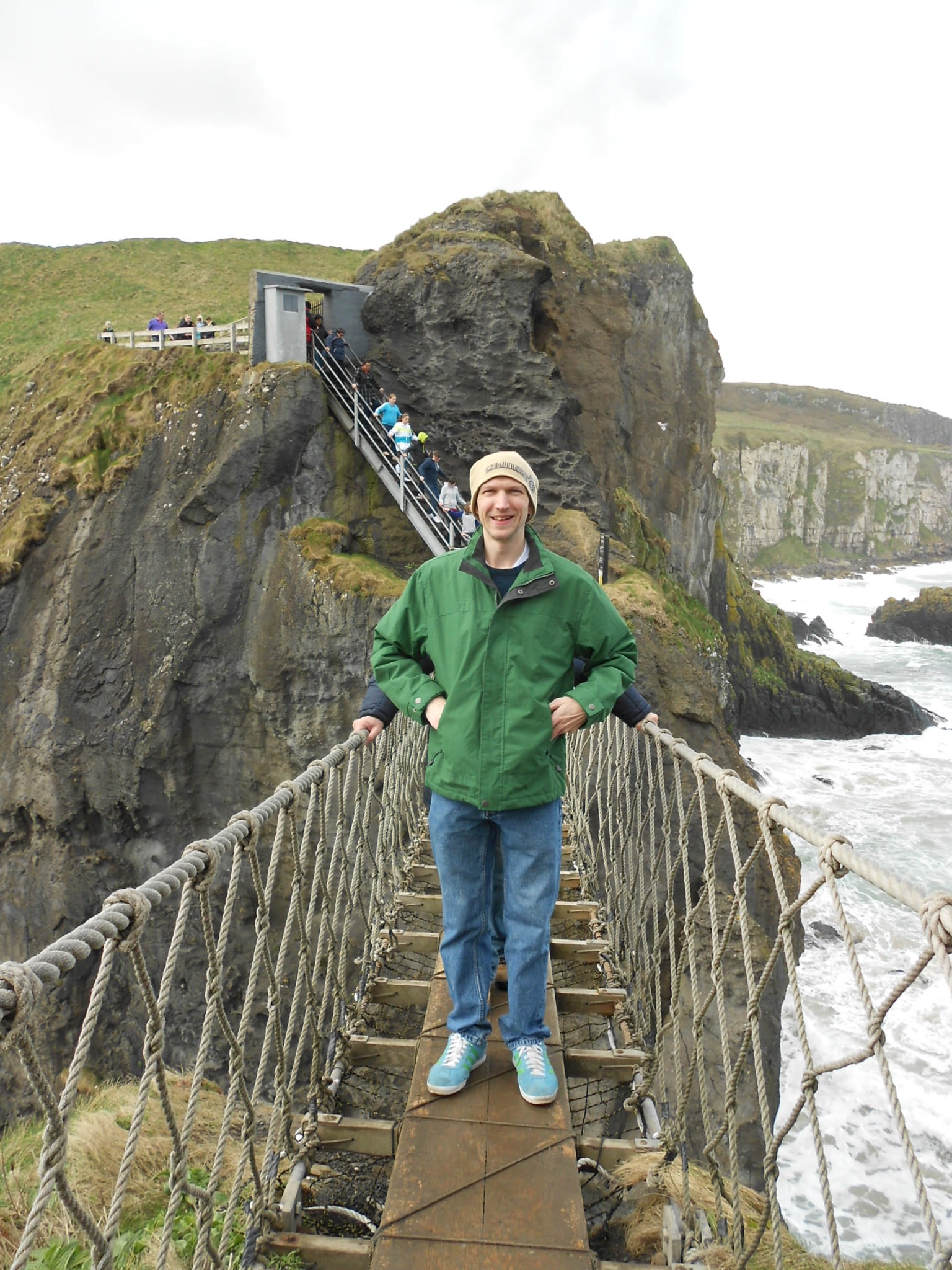 Crossing The Carrick-A-Rede Rope Bridge, North Antrim Coast, Northern  Ireland - Don't Stop Living