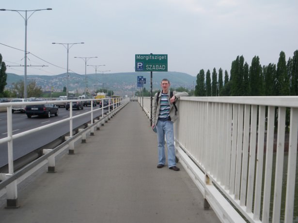 Jonny Blair in Budapest Hungary